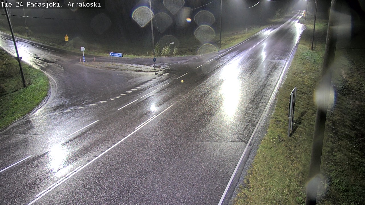 Weather Camera Image Väg 24 Padasjoki, Arrakoski, Padasjoki, Päijät-Häme
