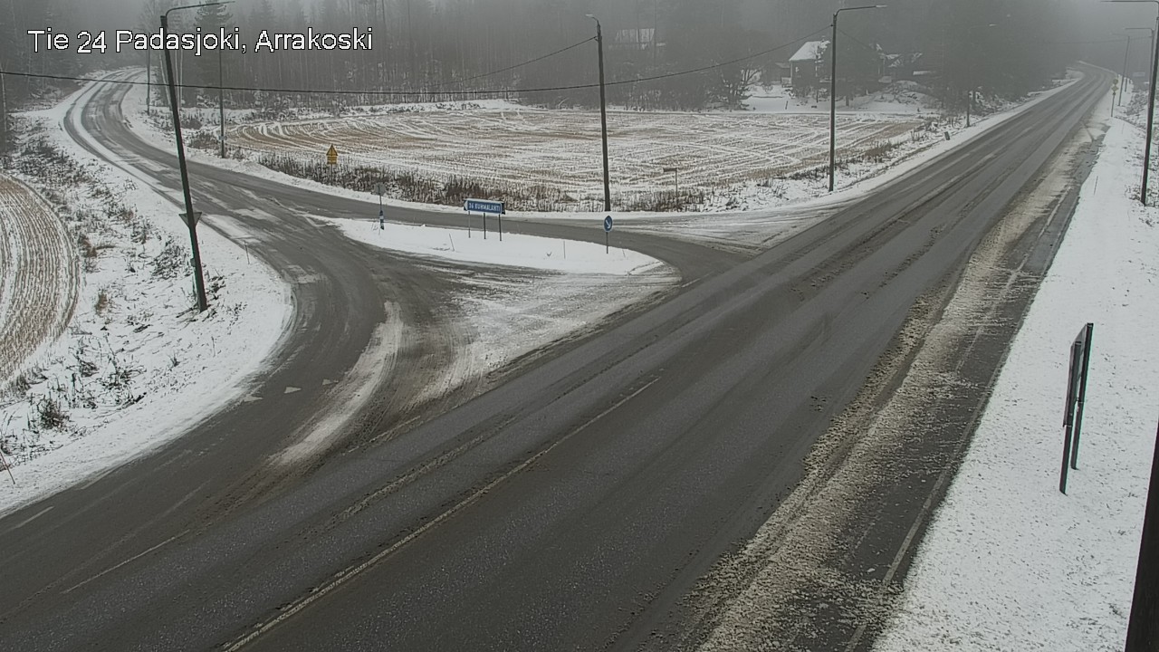 Weather Camera Image Road 24 Padasjoki, Arrakoski, Padasjoki, Päijät-Häme