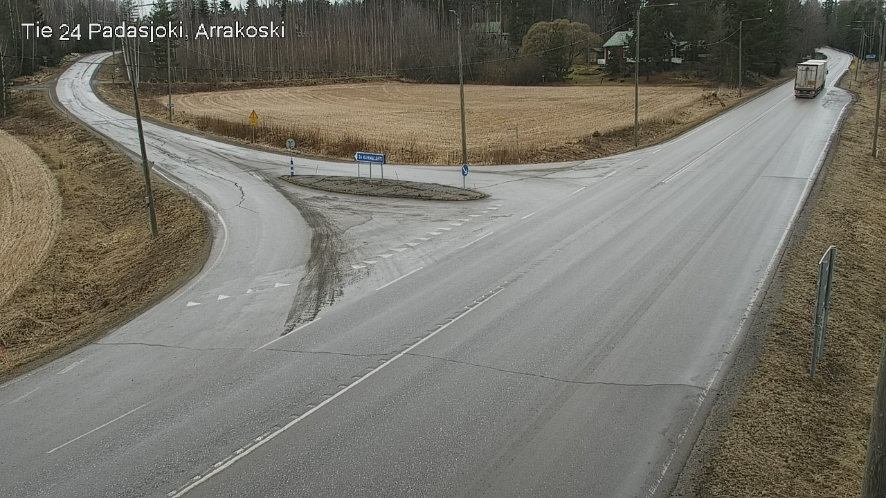 Weather Camera Image Road 24 Padasjoki, Arrakoski, Padasjoki, Päijät-Häme