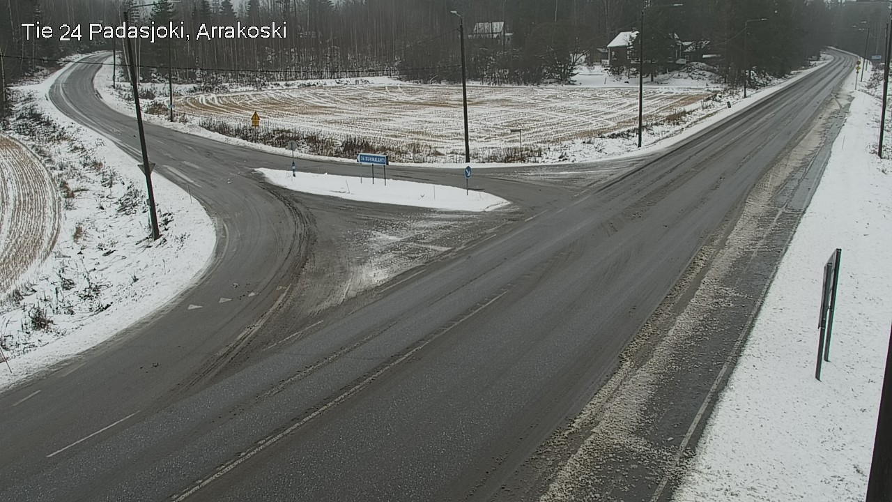 Weather Camera Image Road 24 Padasjoki, Arrakoski, Padasjoki, Päijät-Häme