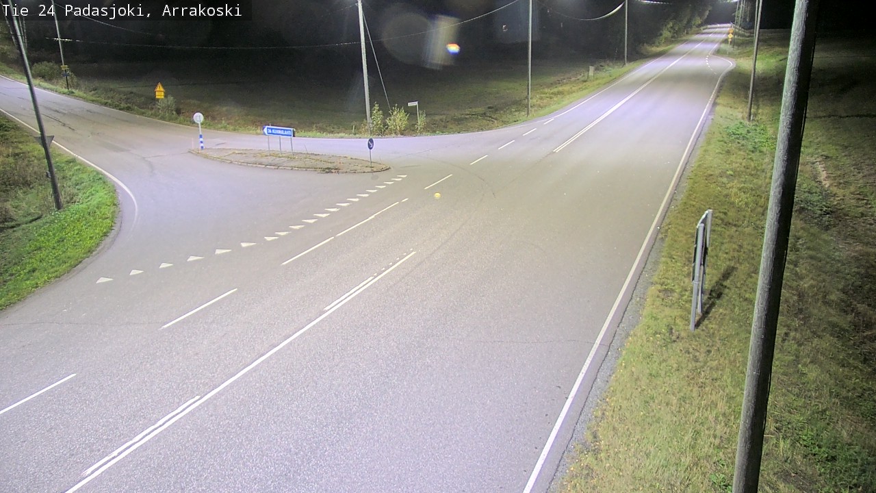 Weather Camera Image Väg 24 Padasjoki, Arrakoski, Padasjoki, Päijät-Häme