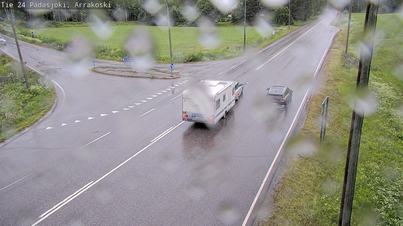 Weather Camera Image Väg 24 Padasjoki, Arrakoski, Padasjoki, Päijät-Häme
