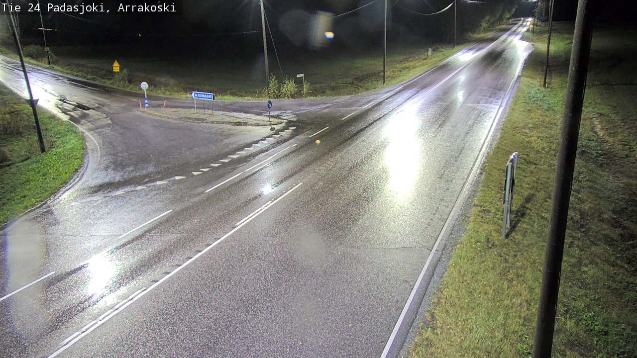 Weather Camera Image Väg 24 Padasjoki, Arrakoski, Padasjoki, Päijät-Häme