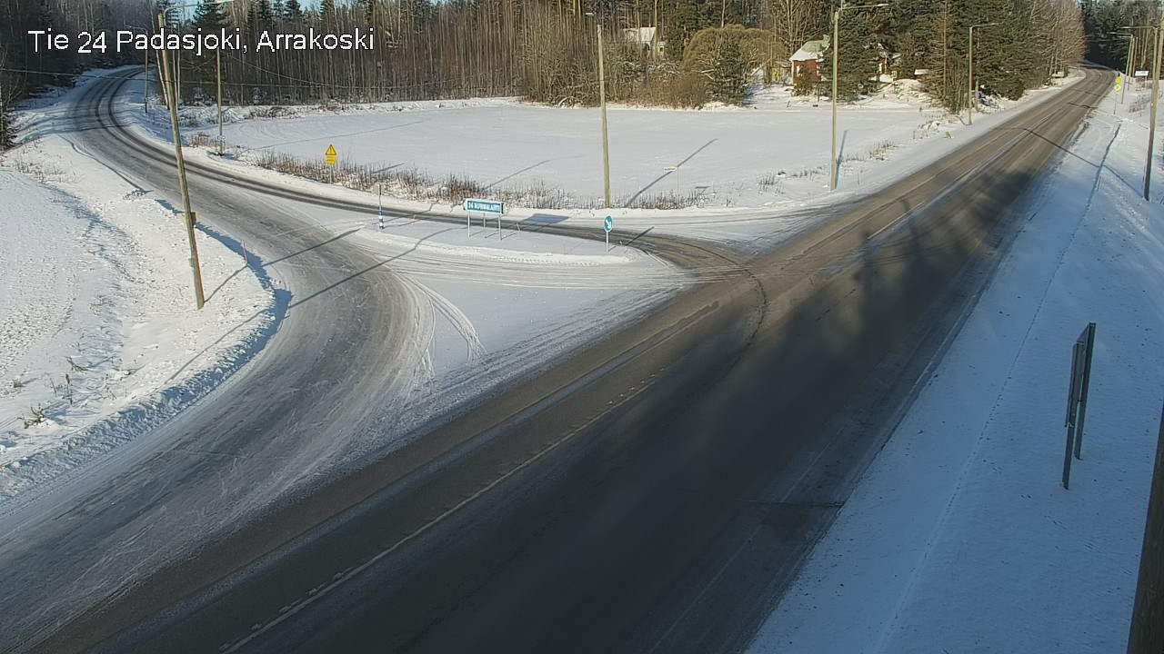 Weather Camera Image Road 24 Padasjoki, Arrakoski, Padasjoki, Päijät-Häme