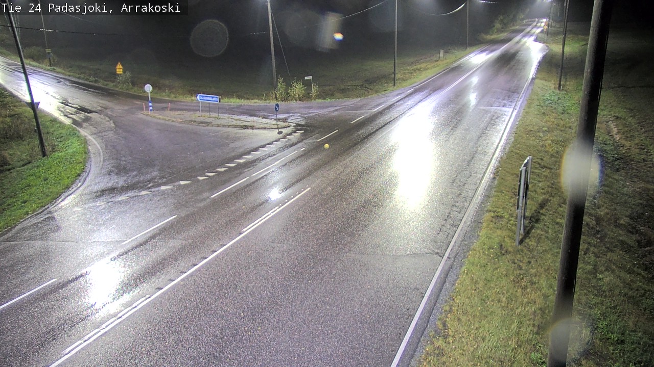 Weather Camera Image Väg 24 Padasjoki, Arrakoski, Padasjoki, Päijät-Häme