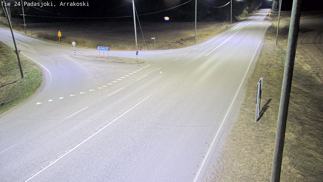 Weather Camera Image Väg 24 Padasjoki, Arrakoski, Padasjoki, Päijät-Häme