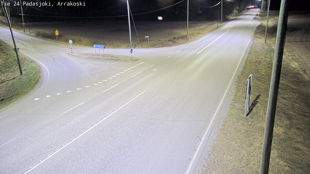 Weather Camera Image Väg 24 Padasjoki, Arrakoski, Padasjoki, Päijät-Häme