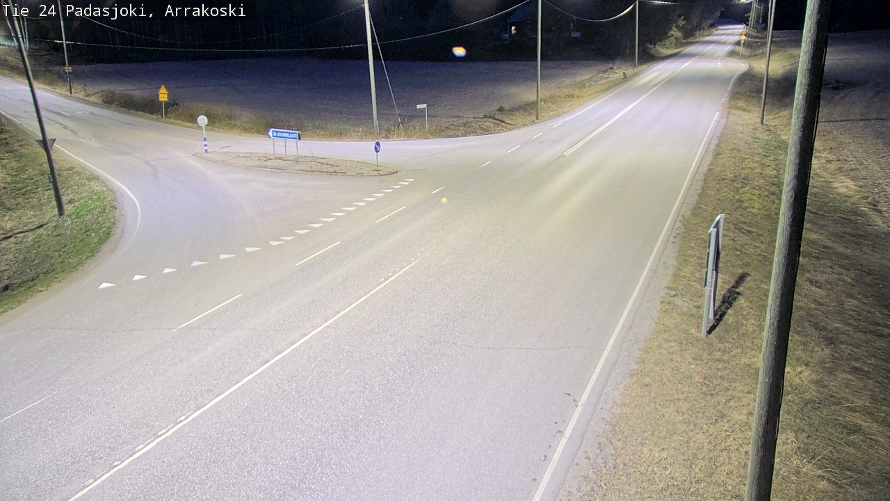 Weather Camera Image Väg 24 Padasjoki, Arrakoski, Padasjoki, Päijät-Häme