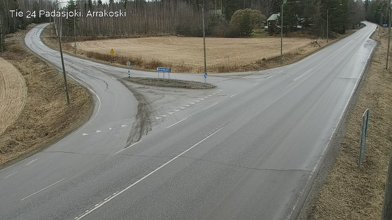 Weather Camera Image Road 24 Padasjoki, Arrakoski, Padasjoki, Päijät-Häme