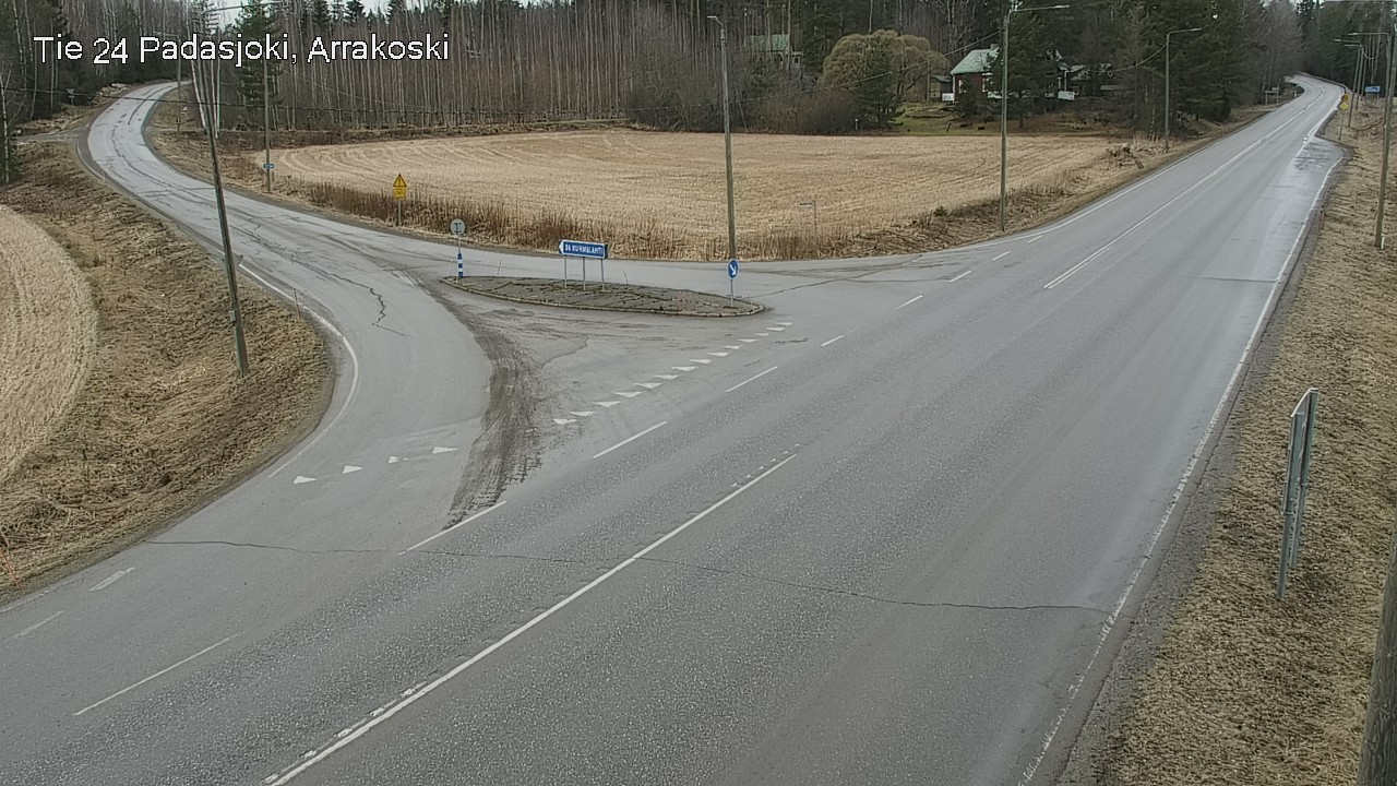Weather Camera Image Road 24 Padasjoki, Arrakoski, Padasjoki, Päijät-Häme