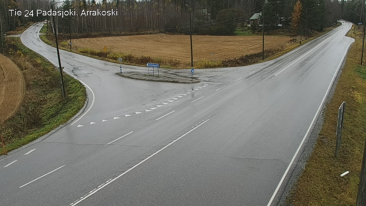 Weather Camera Image Road 24 Padasjoki, Arrakoski, Padasjoki, Päijät-Häme