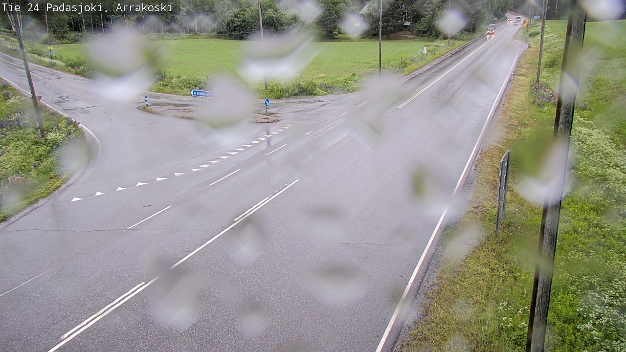 Weather Camera Image Väg 24 Padasjoki, Arrakoski, Padasjoki, Päijät-Häme