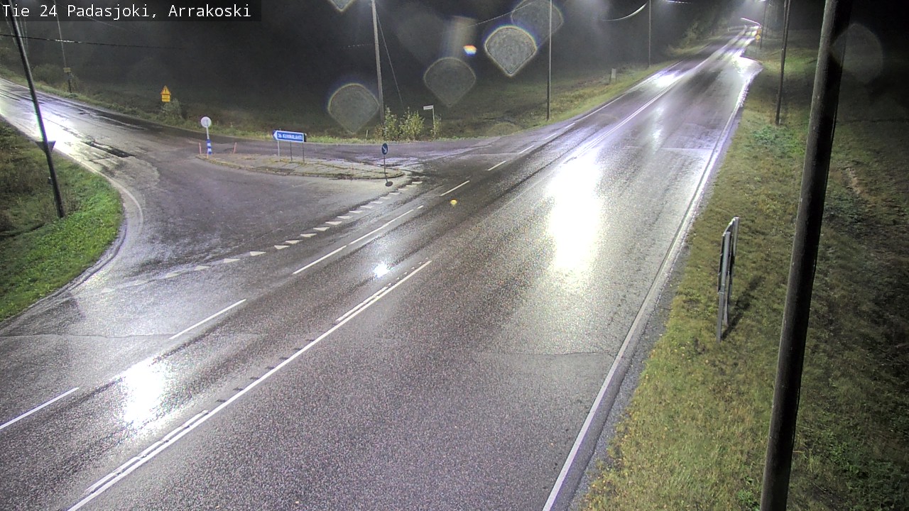 Weather Camera Image Väg 24 Padasjoki, Arrakoski, Padasjoki, Päijät-Häme