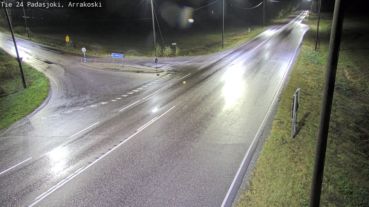 Weather Camera Image Väg 24 Padasjoki, Arrakoski, Padasjoki, Päijät-Häme