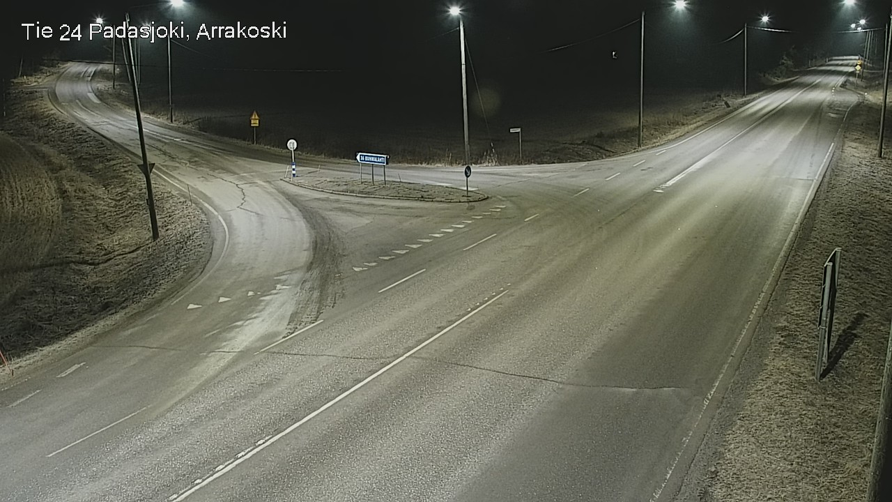 Weather Camera Image Road 24 Padasjoki, Arrakoski, Padasjoki, Päijät-Häme