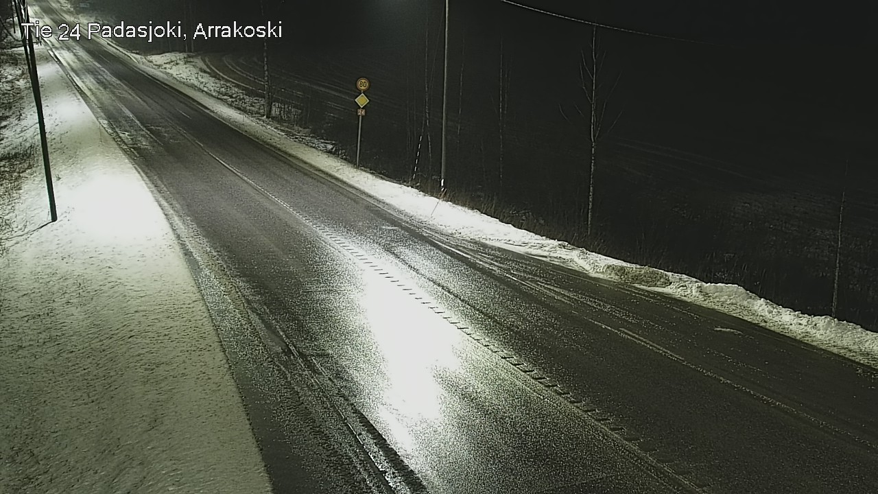 Weather Camera Image Väg 24 Padasjoki, Arrakoski, Padasjoki, Päijät-Häme