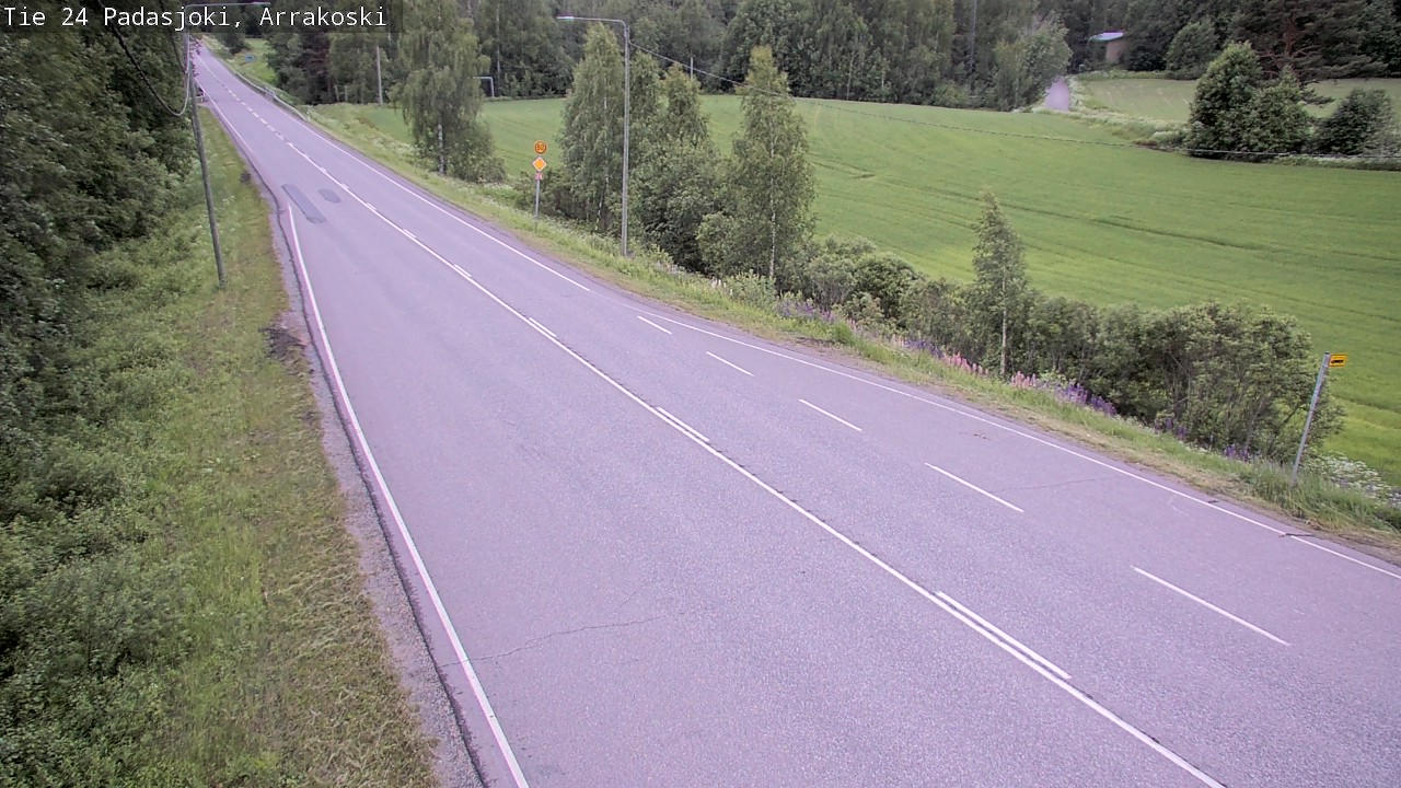 Kelikamerat Kuva Tie 24 Padasjoki, Arrakoski, Padasjoki, Päijät-Häme