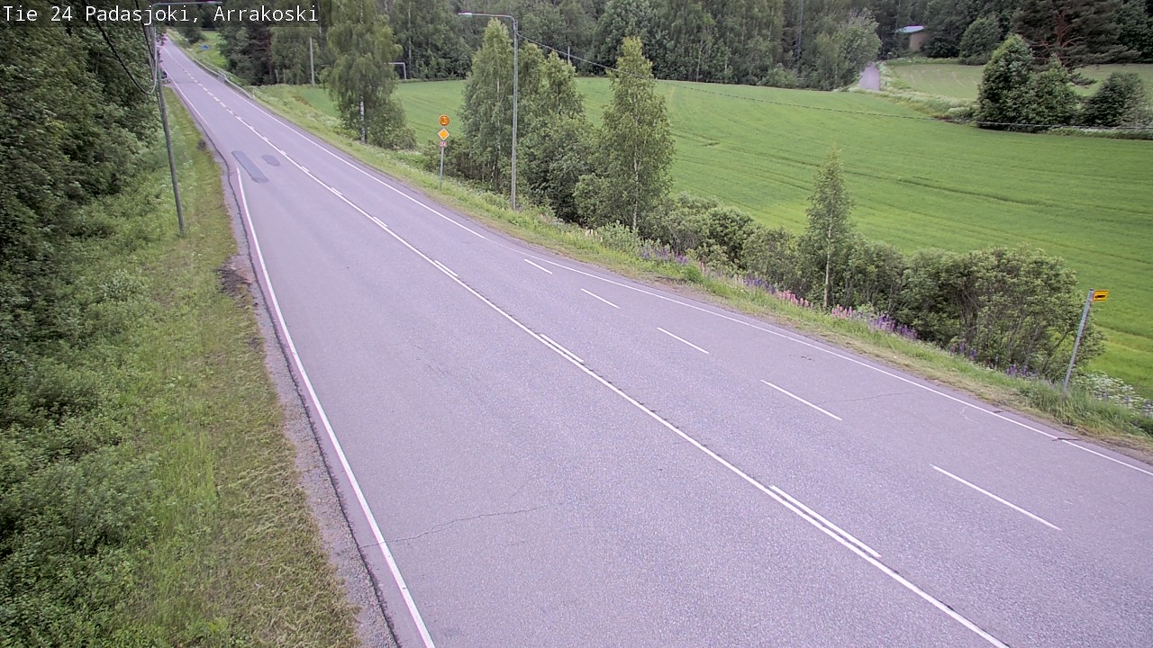 Kelikamerat Kuva Tie 24 Padasjoki, Arrakoski, Padasjoki, Päijät-Häme