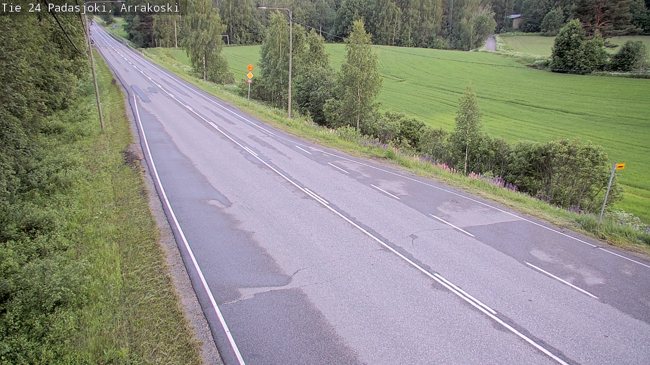 Kelikamerat Kuva Tie 24 Padasjoki, Arrakoski, Padasjoki, Päijät-Häme