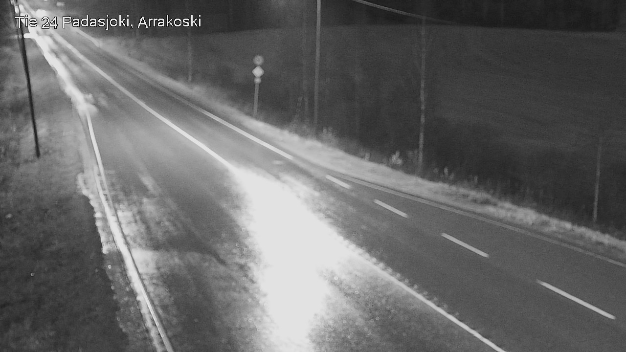 Weather Camera Image Väg 24 Padasjoki, Arrakoski, Padasjoki, Päijät-Häme