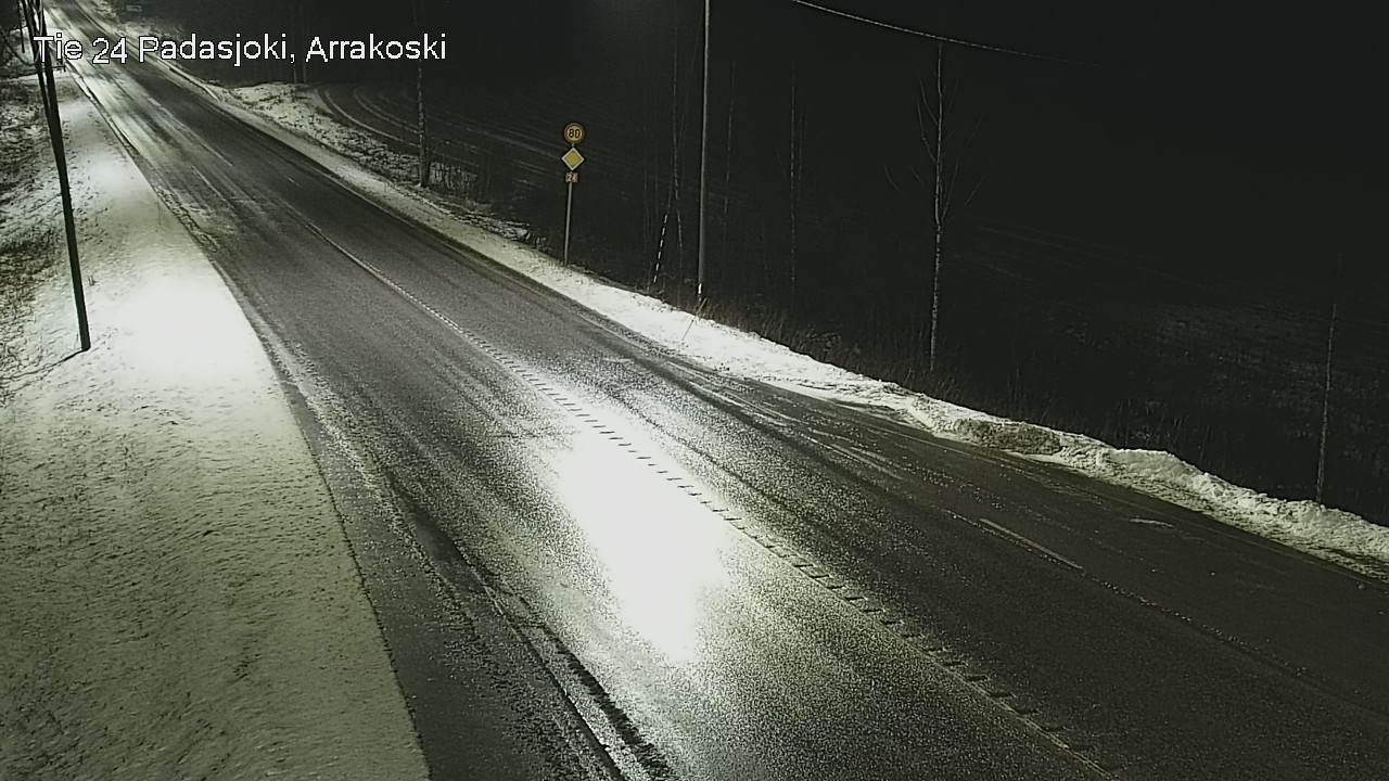 Weather Camera Image Väg 24 Padasjoki, Arrakoski, Padasjoki, Päijät-Häme