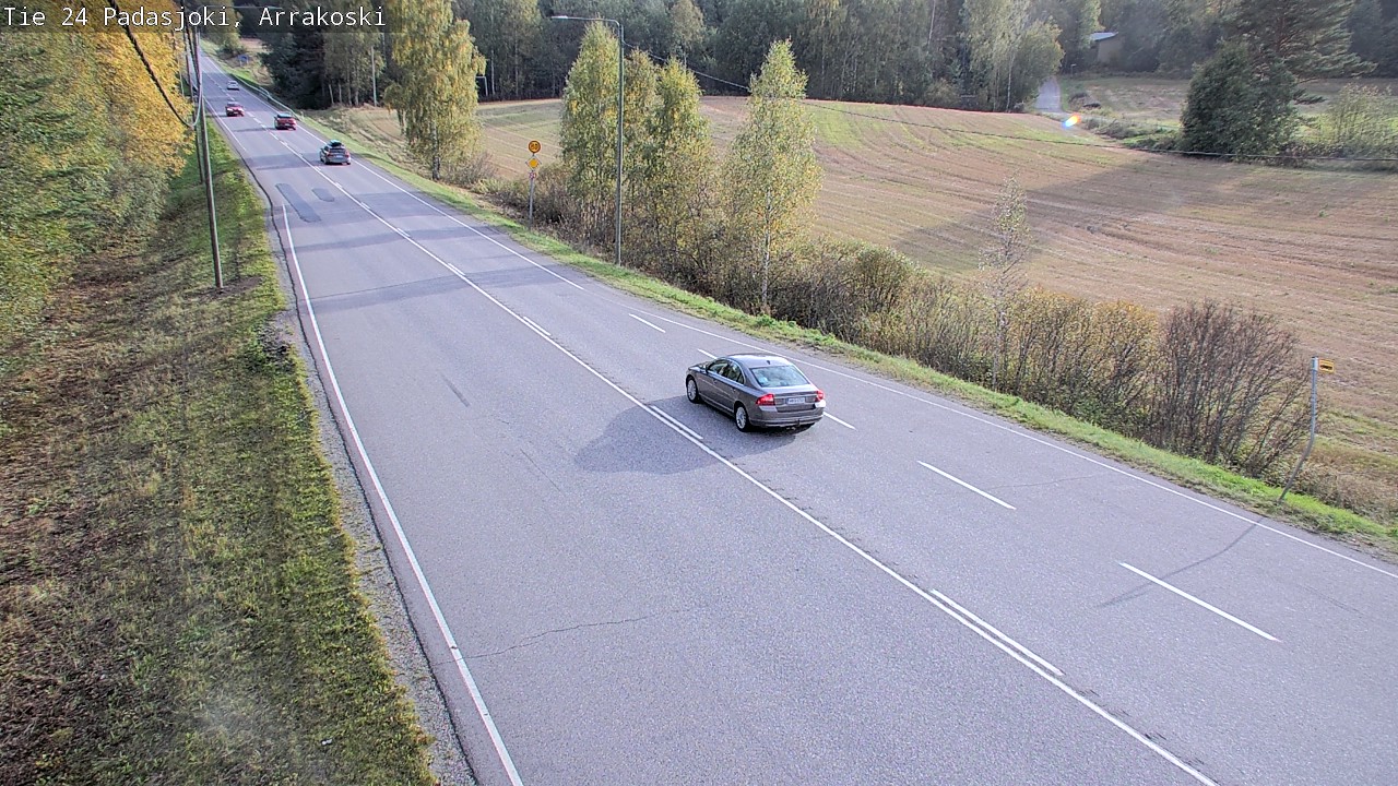 Weather Camera Image Road 24 Padasjoki, Arrakoski, Padasjoki, Päijät-Häme