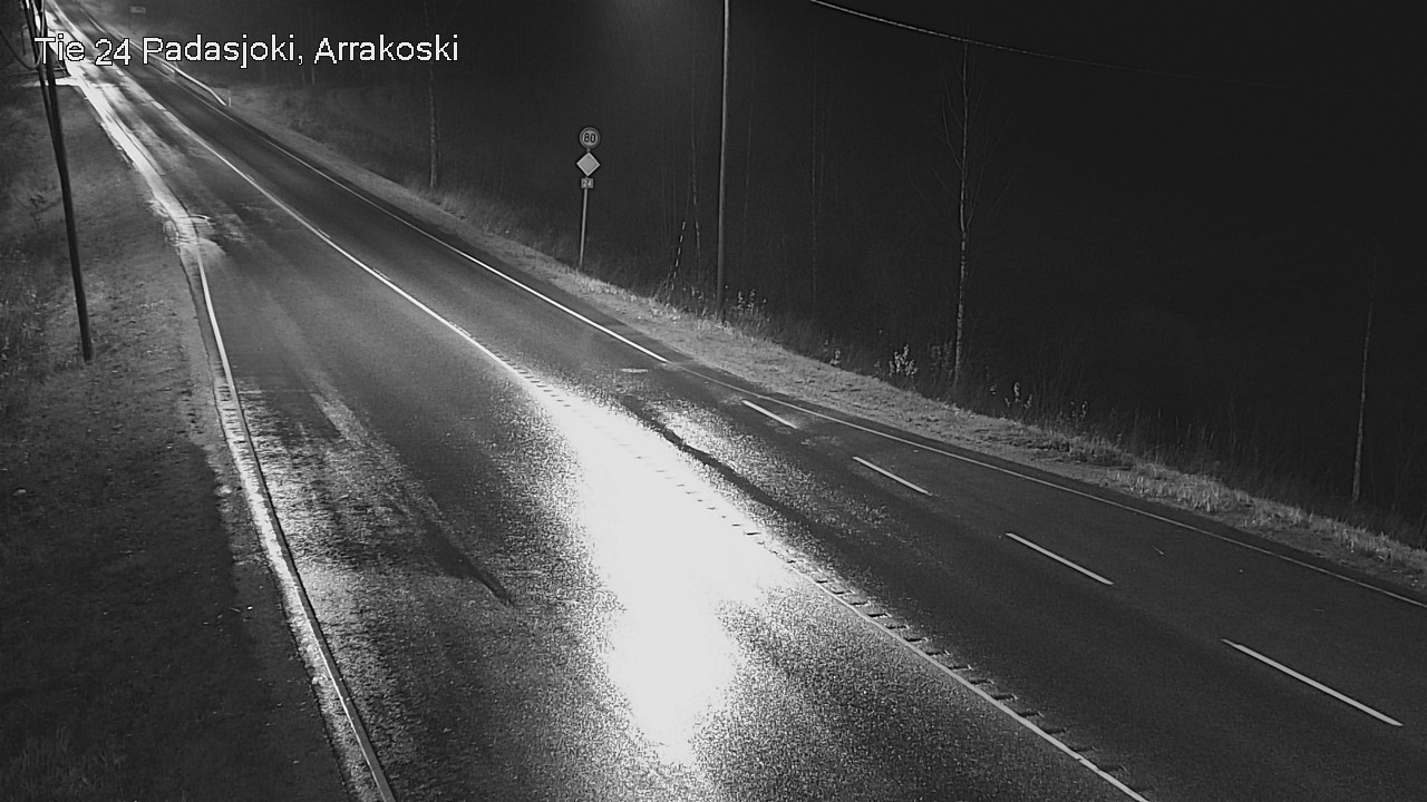 Weather Camera Image Väg 24 Padasjoki, Arrakoski, Padasjoki, Päijät-Häme