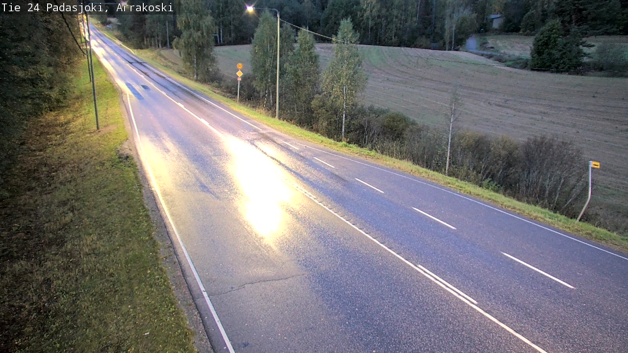 Weather Camera Image Road 24 Padasjoki, Arrakoski, Padasjoki, Päijät-Häme