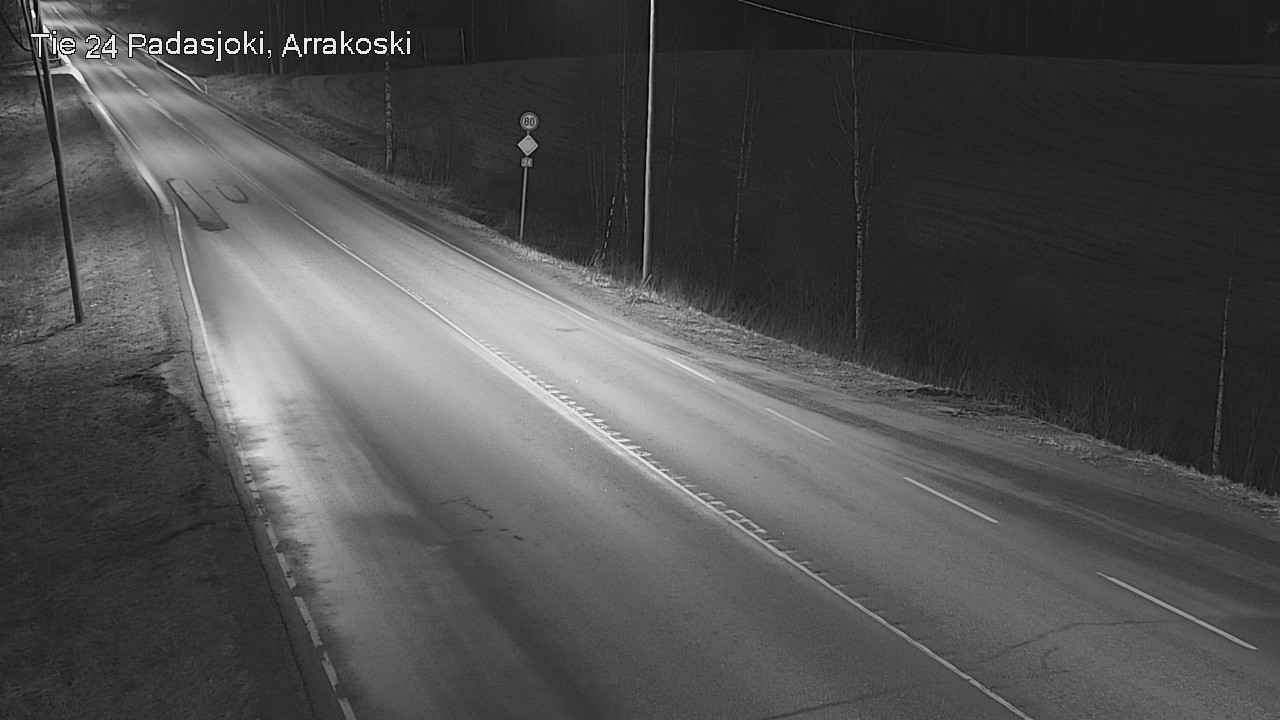Weather Camera Image Road 24 Padasjoki, Arrakoski, Padasjoki, Päijät-Häme