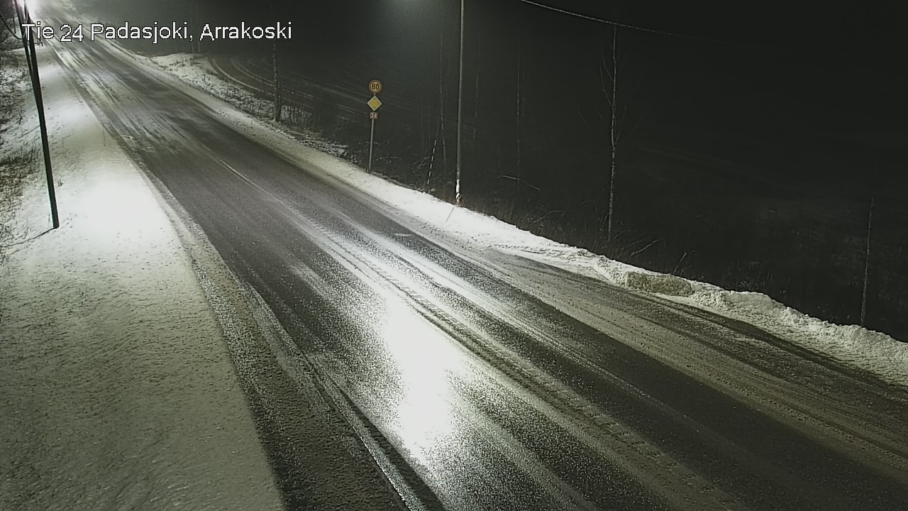 Weather Camera Image Väg 24 Padasjoki, Arrakoski, Padasjoki, Päijät-Häme