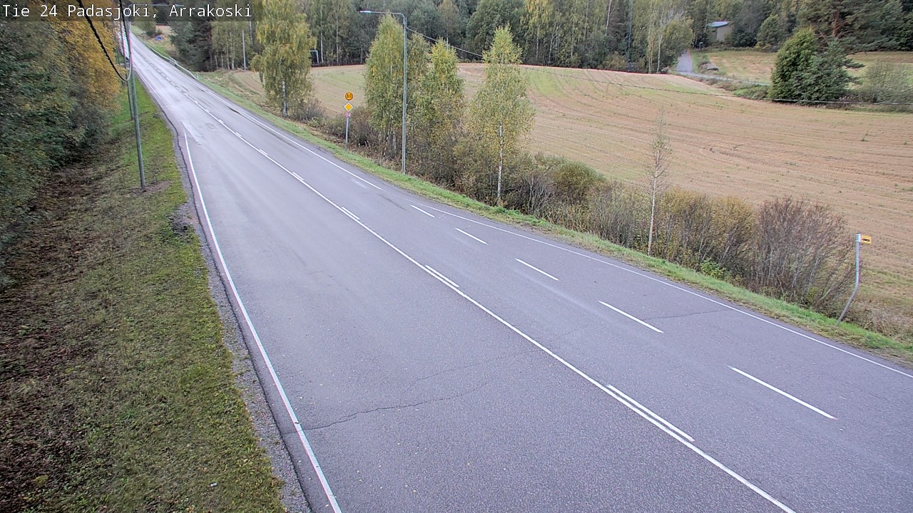 Weather Camera Image Road 24 Padasjoki, Arrakoski, Padasjoki, Päijät-Häme