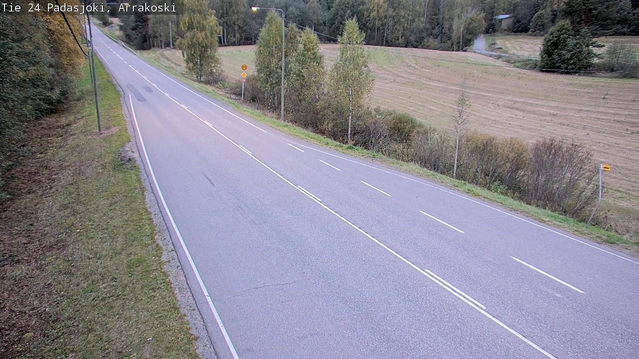 Weather Camera Image Road 24 Padasjoki, Arrakoski, Padasjoki, Päijät-Häme