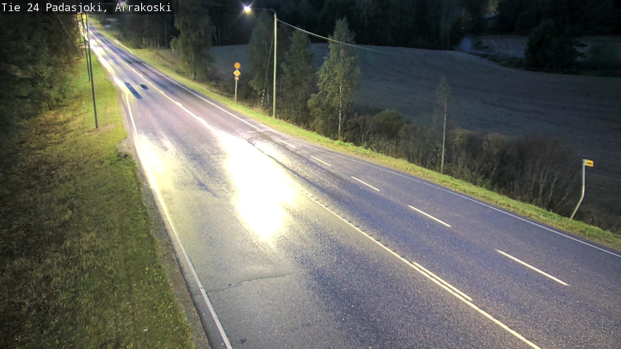 Weather Camera Image Road 24 Padasjoki, Arrakoski, Padasjoki, Päijät-Häme