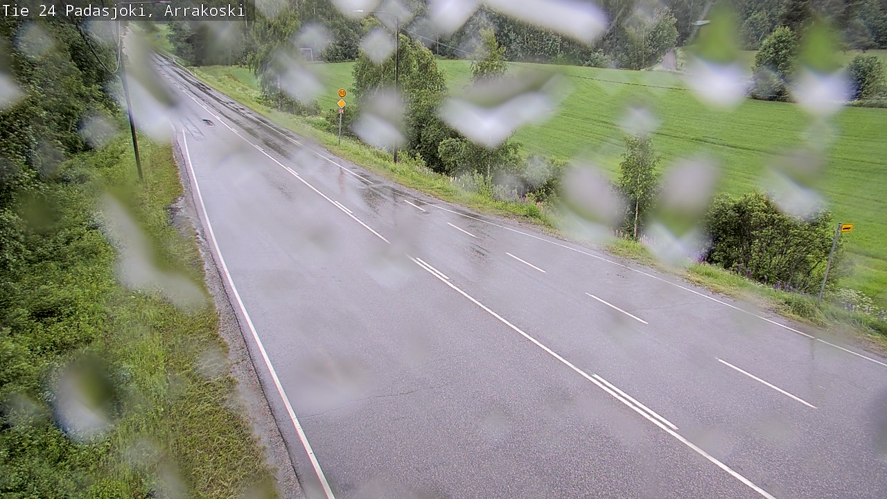 Weather Camera Image Road 24 Padasjoki, Arrakoski, Padasjoki, Päijät-Häme