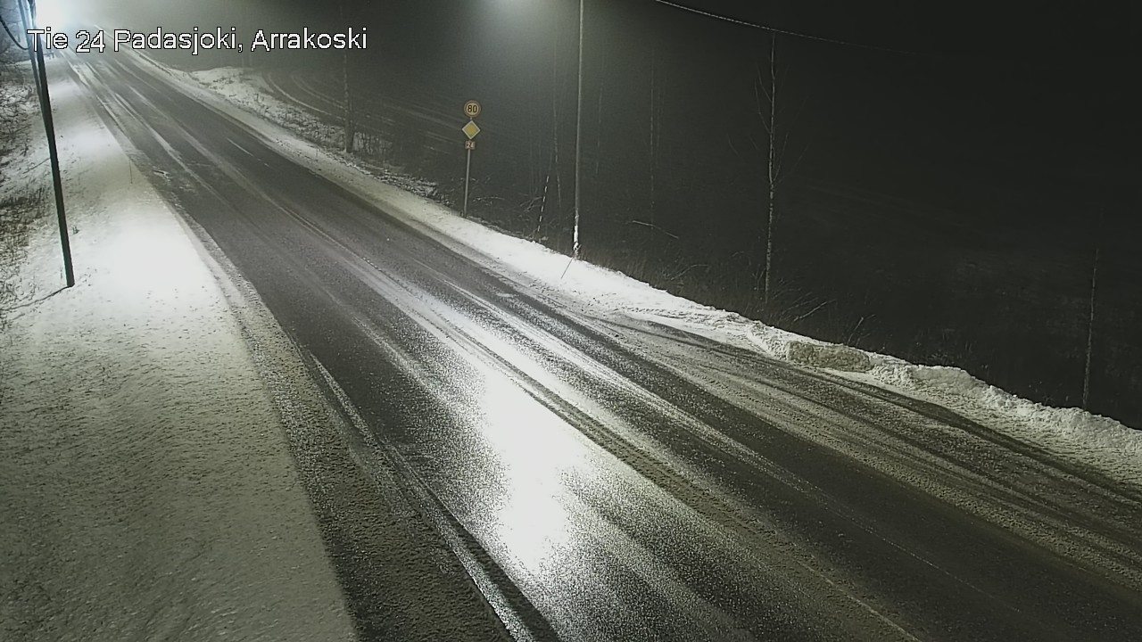 Weather Camera Image Väg 24 Padasjoki, Arrakoski, Padasjoki, Päijät-Häme