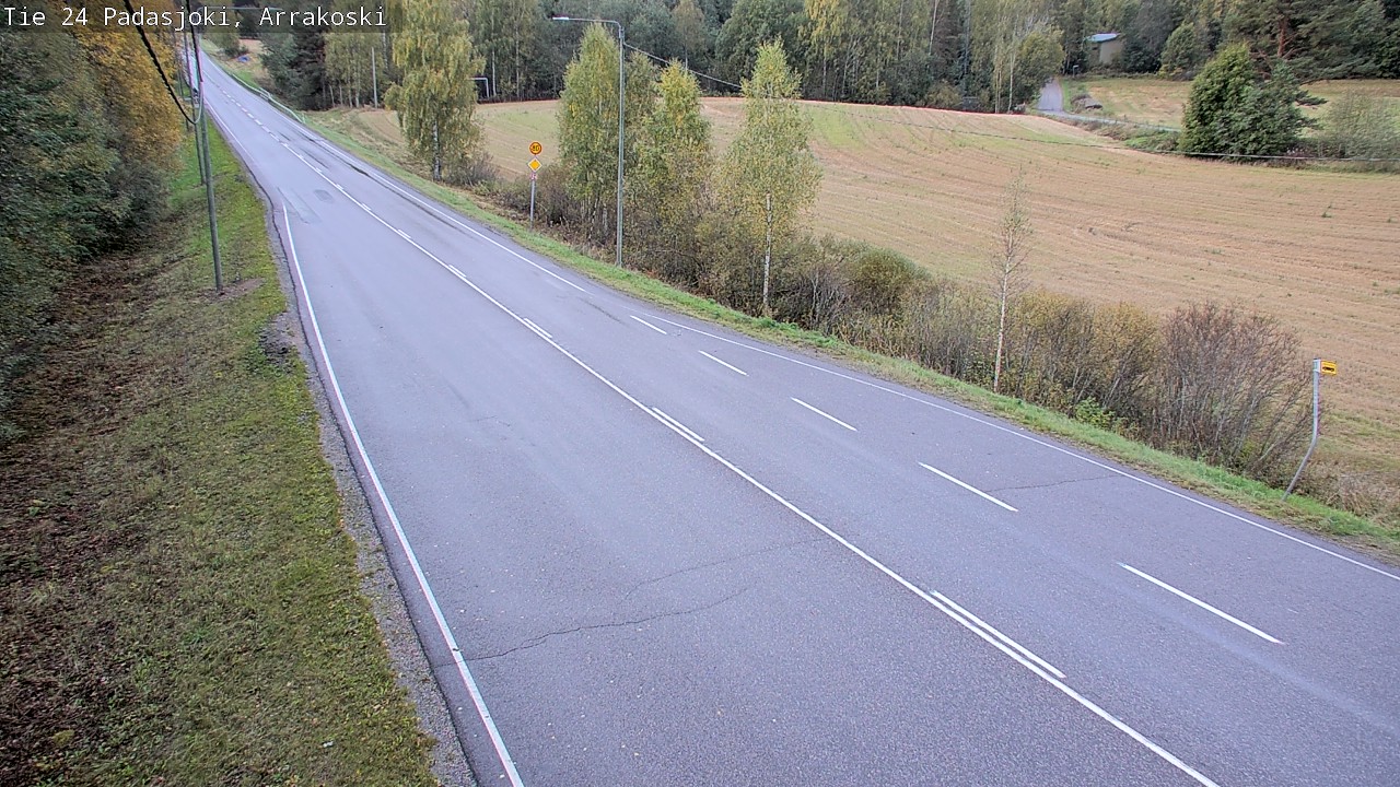 Weather Camera Image Road 24 Padasjoki, Arrakoski, Padasjoki, Päijät-Häme