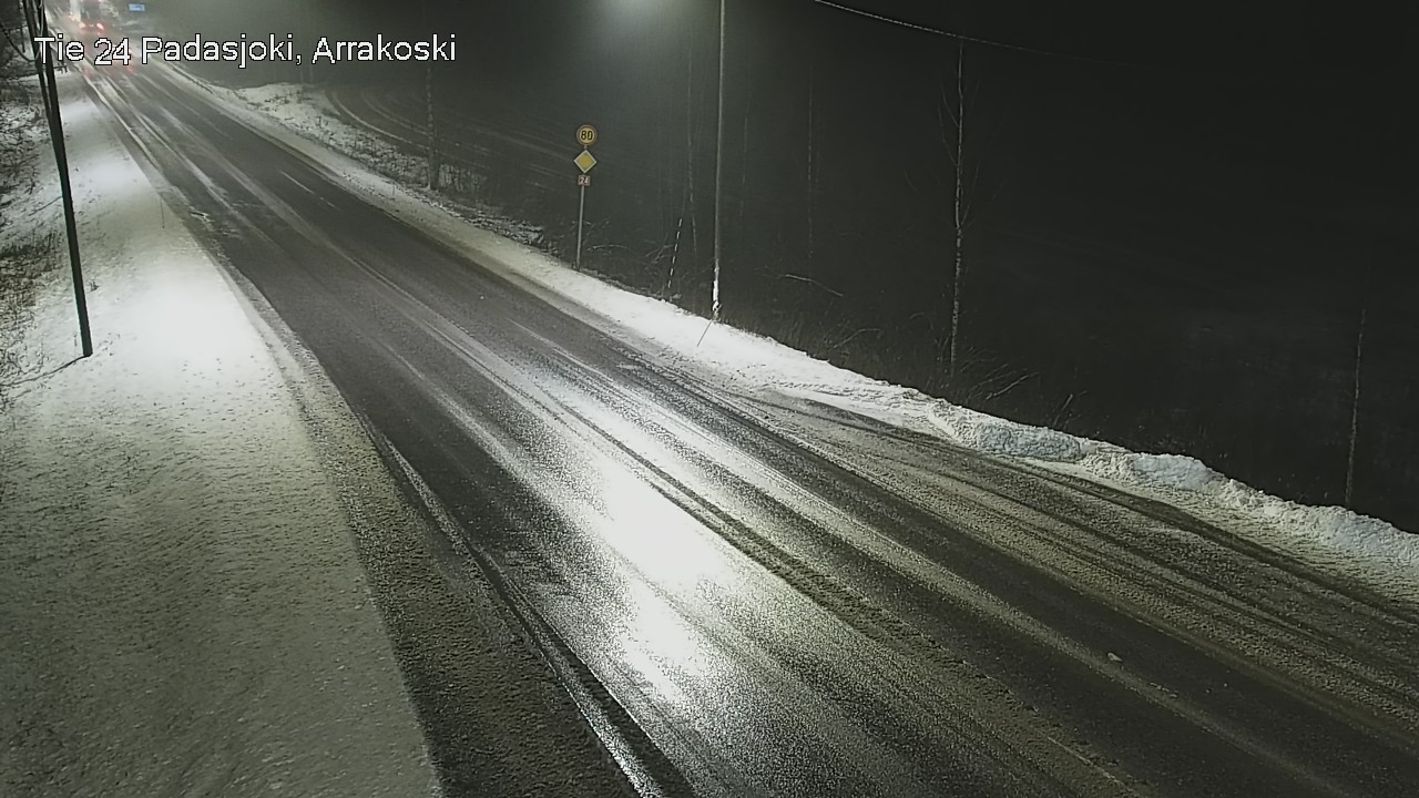 Weather Camera Image Väg 24 Padasjoki, Arrakoski, Padasjoki, Päijät-Häme