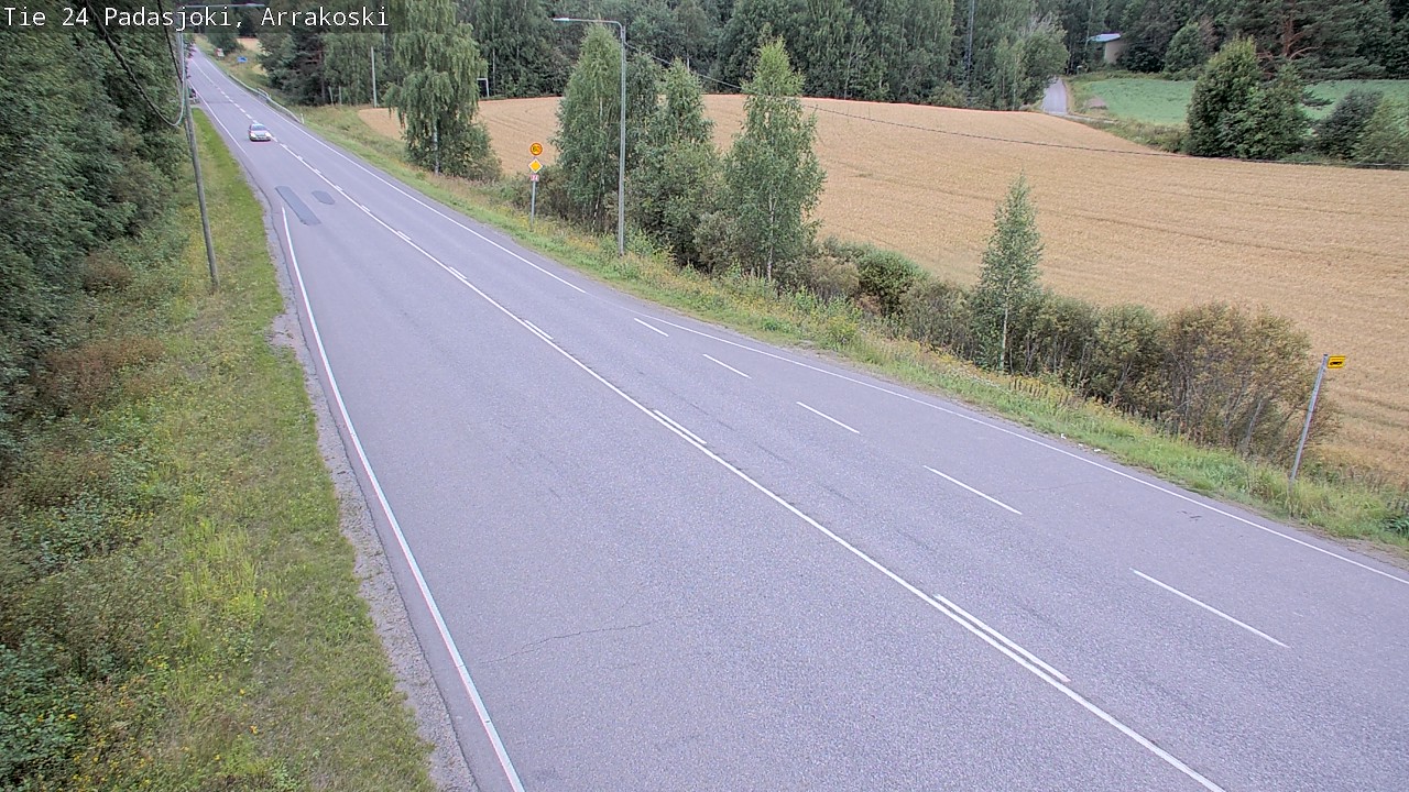 Kelikamerat Kuva Tie 24 Padasjoki, Arrakoski, Padasjoki, Päijät-Häme