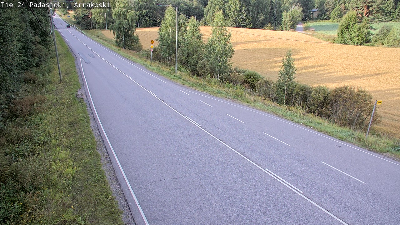 Kelikamerat Kuva Tie 24 Padasjoki, Arrakoski, Padasjoki, Päijät-Häme