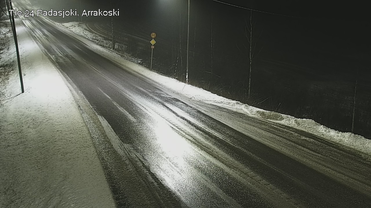 Weather Camera Image Väg 24 Padasjoki, Arrakoski, Padasjoki, Päijät-Häme