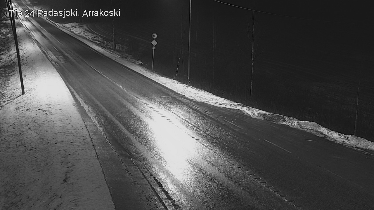 Weather Camera Image Väg 24 Padasjoki, Arrakoski, Padasjoki, Päijät-Häme