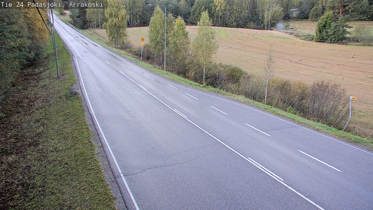 Weather Camera Image Road 24 Padasjoki, Arrakoski, Padasjoki, Päijät-Häme
