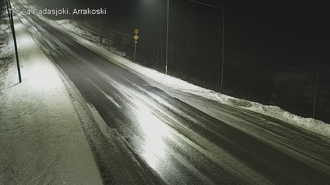 Weather Camera Image Väg 24 Padasjoki, Arrakoski, Padasjoki, Päijät-Häme