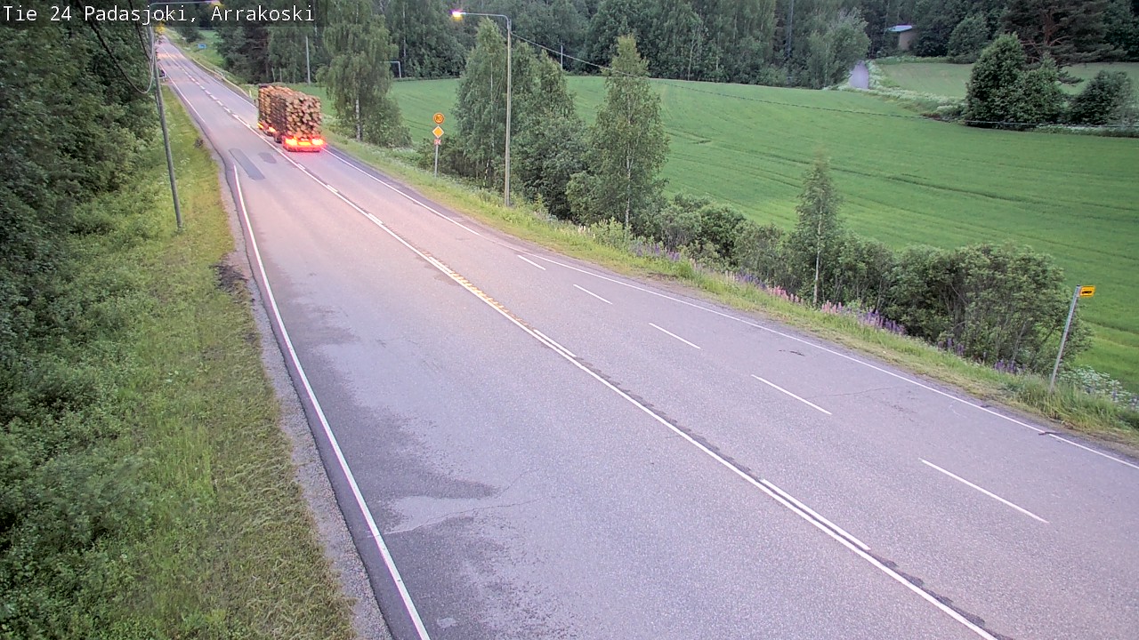 Kelikamerat Kuva Tie 24 Padasjoki, Arrakoski, Padasjoki, Päijät-Häme