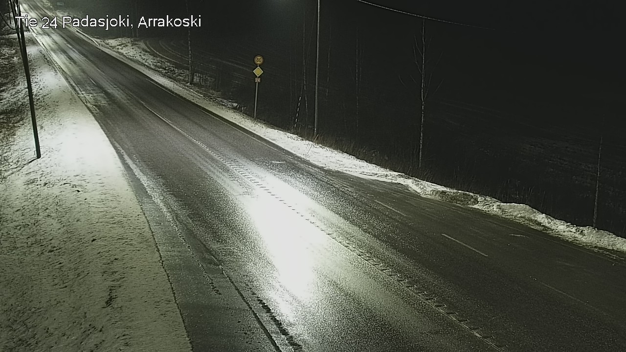 Weather Camera Image Väg 24 Padasjoki, Arrakoski, Padasjoki, Päijät-Häme