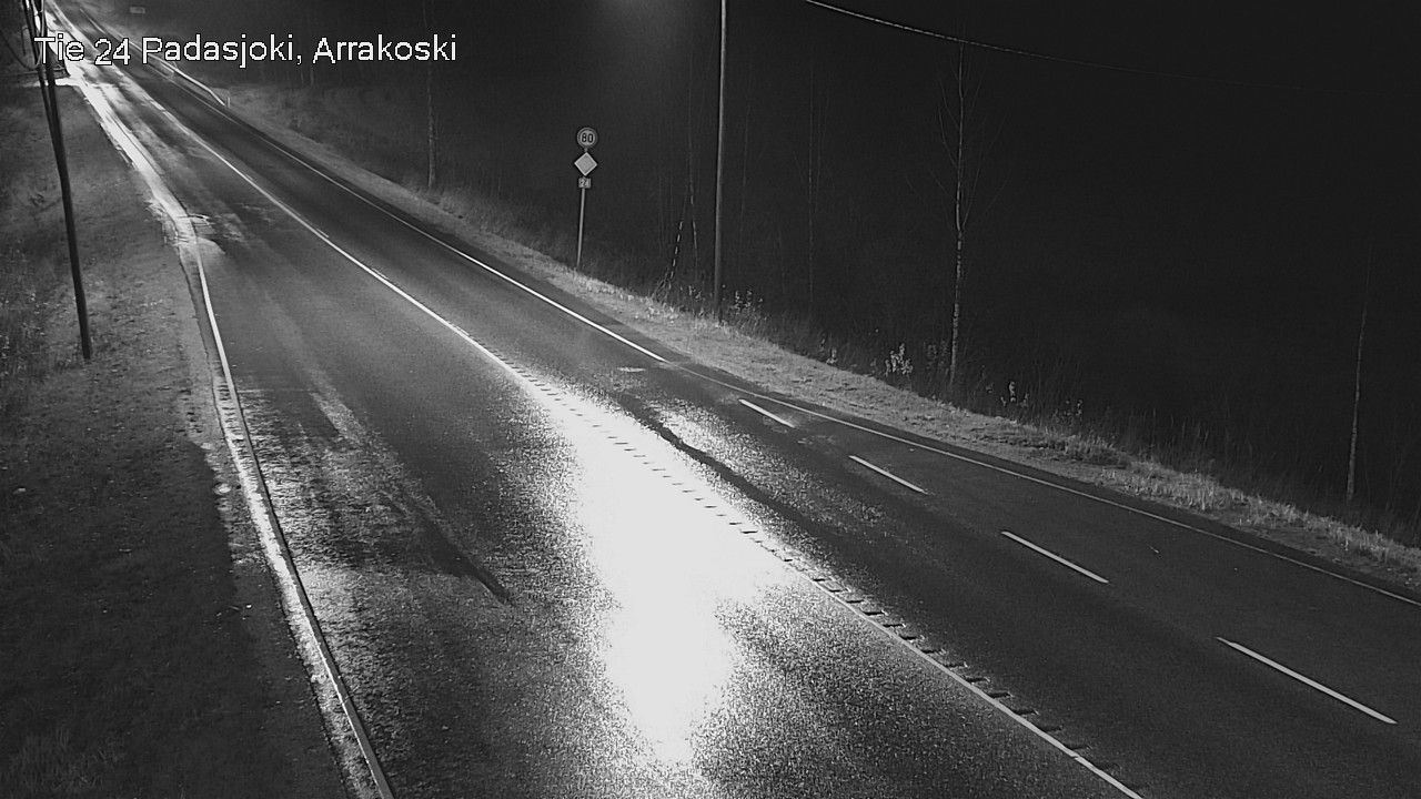 Weather Camera Image Väg 24 Padasjoki, Arrakoski, Padasjoki, Päijät-Häme