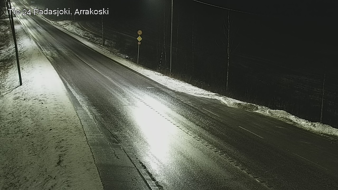 Weather Camera Image Väg 24 Padasjoki, Arrakoski, Padasjoki, Päijät-Häme