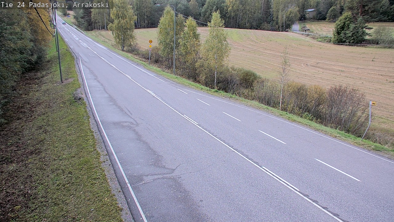 Weather Camera Image Road 24 Padasjoki, Arrakoski, Padasjoki, Päijät-Häme