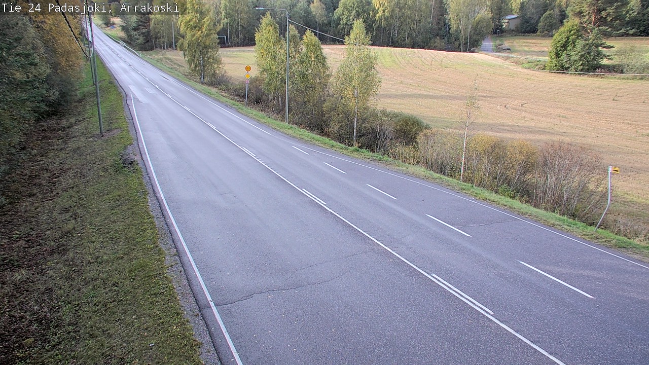 Weather Camera Image Road 24 Padasjoki, Arrakoski, Padasjoki, Päijät-Häme