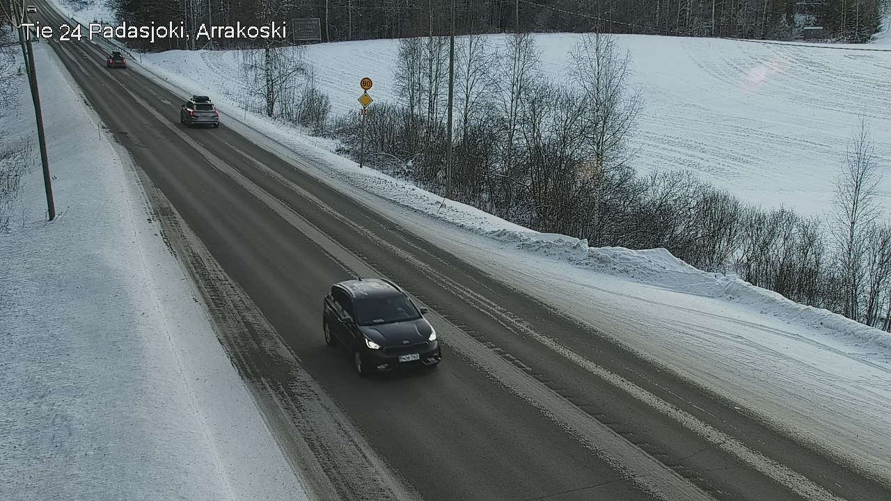 Weather Camera Image Road 24 Padasjoki, Arrakoski, Padasjoki, Päijät-Häme